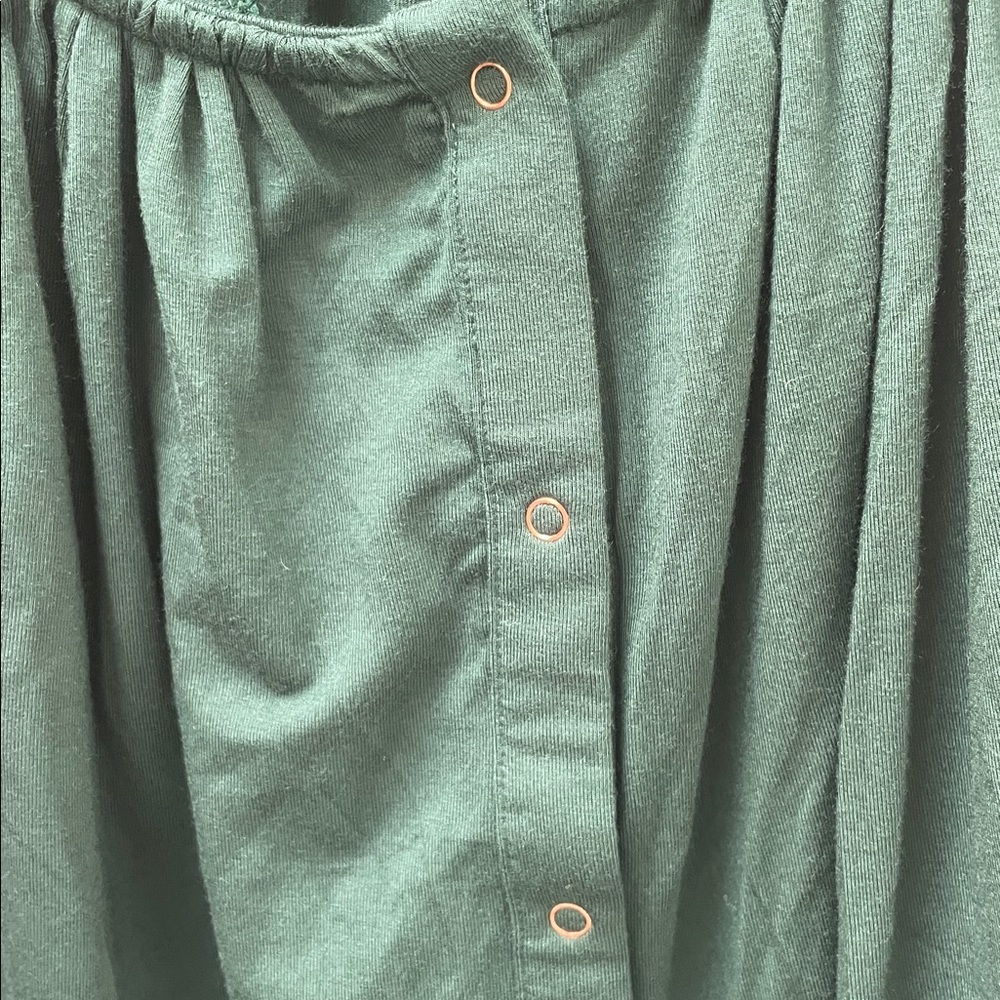 NWT POPFLEX Stunning Flowy Tank Green - Picture 4 of 7